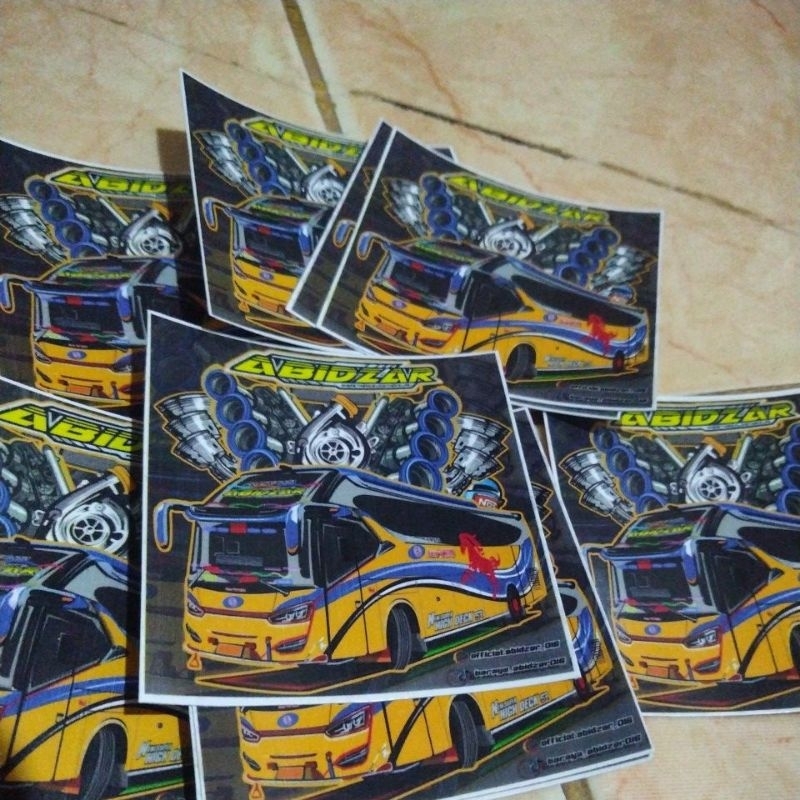 

STIKER BUS ABIDZAR SOUND