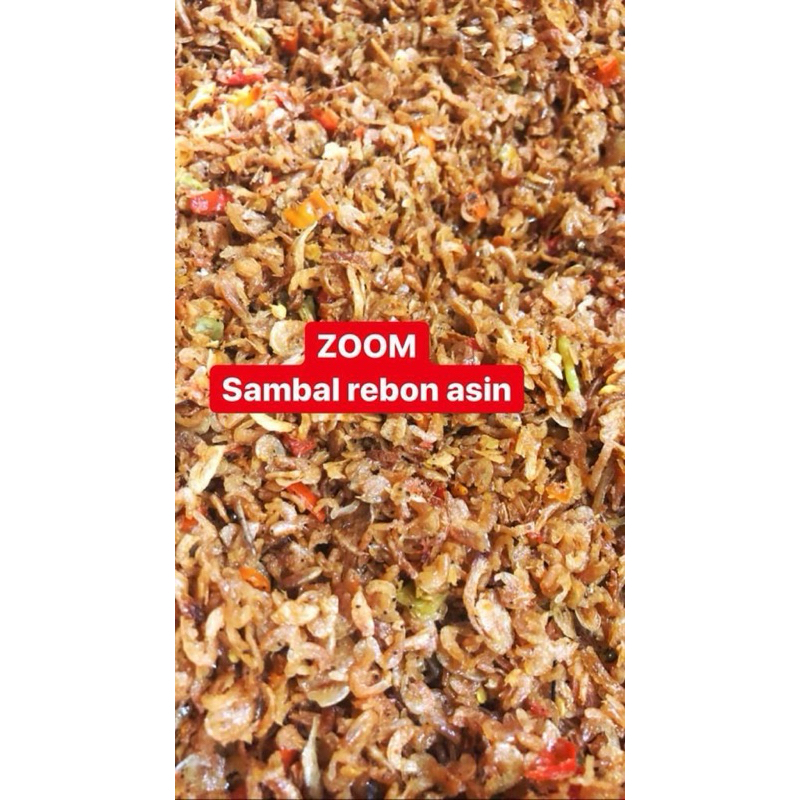 

SAMBAL UDANG REBON(HEBI)ASIN