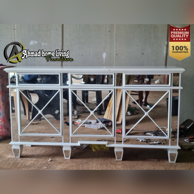 CEEDENZA MIROR MODERN BUFET HIAS CERMIN MEWAH BUFET CERMIN MODERN