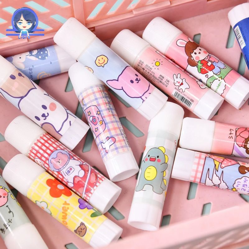 

Libra Store Glue stick lem lem batang putar kertas berkarakter