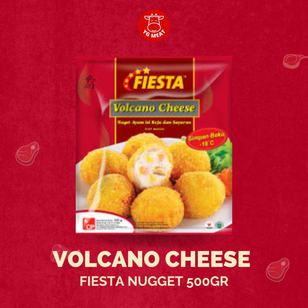 

Volcano Cheese Nugget Fiesta 500gr