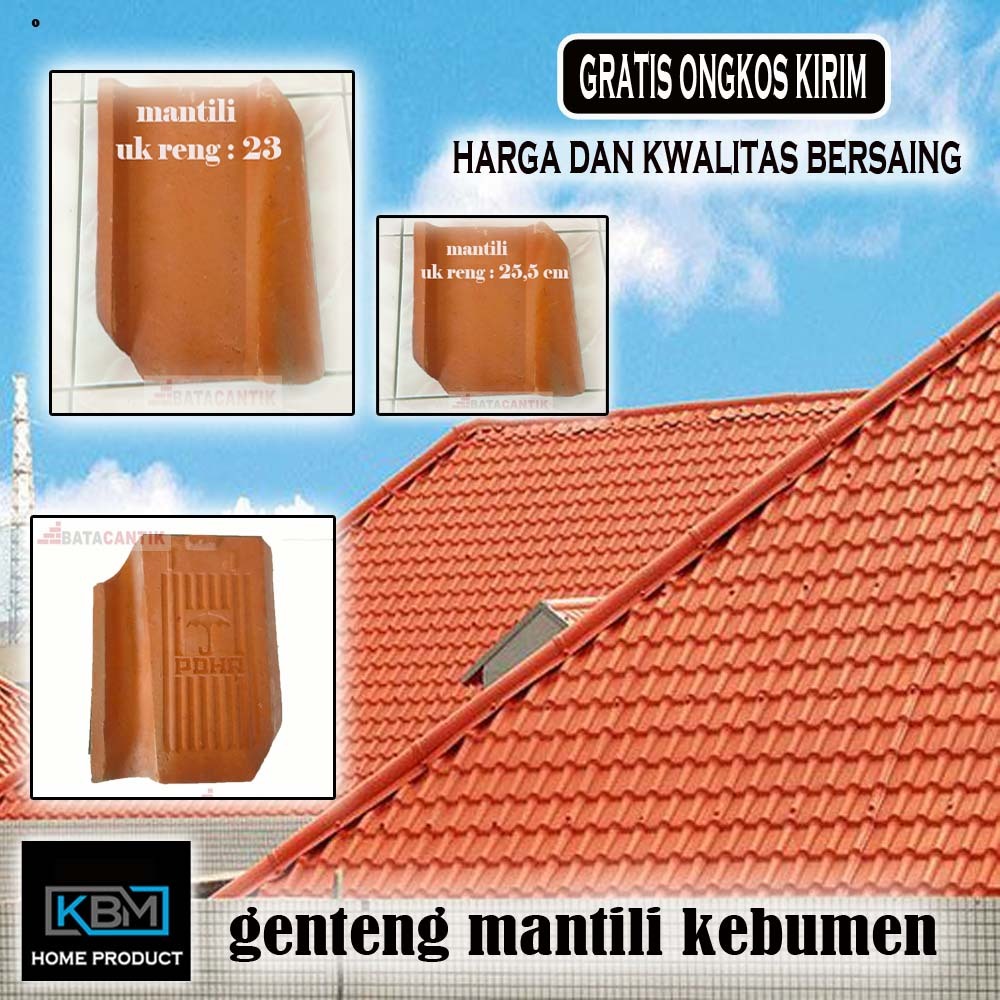 genteng super mantili kebumen free ongkir