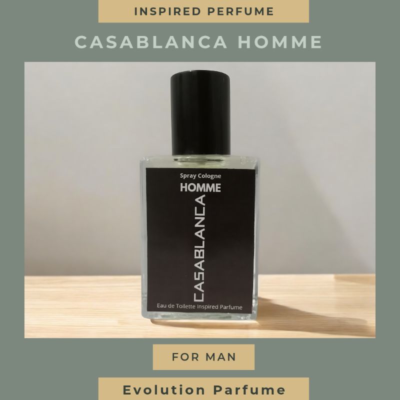 Inspired Parfum Casablanca Homme Edt 30/50ml Parfum Pria Tahan Lama Parfum Casablanca Murah Parfum C