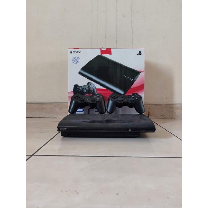 PS3 SuperSlim 1TB Ex gamestore88 Fullset Fullgame Bergaransi
