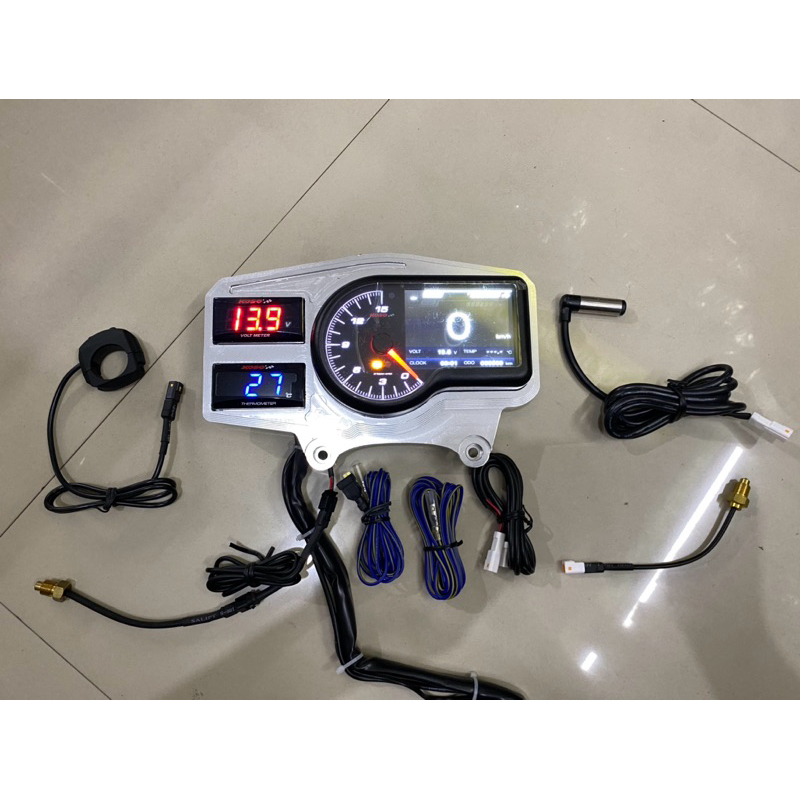 SPEEDOMETER SPEEDO KOSO RX3 ORIGINAL BRACKET CNC PNP NINJA RR OLD NEW ZX