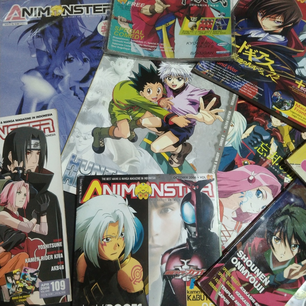 Majalah Animonster (The Best Anime and Manga Magazine in Indonesia)