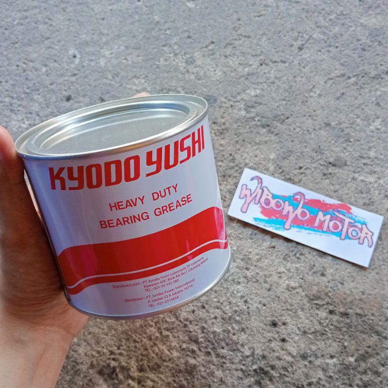 STEMPET GREASE GEMUK KYODO YUSHI 1LB ( HEAVY DUTY BEARING GREASE )