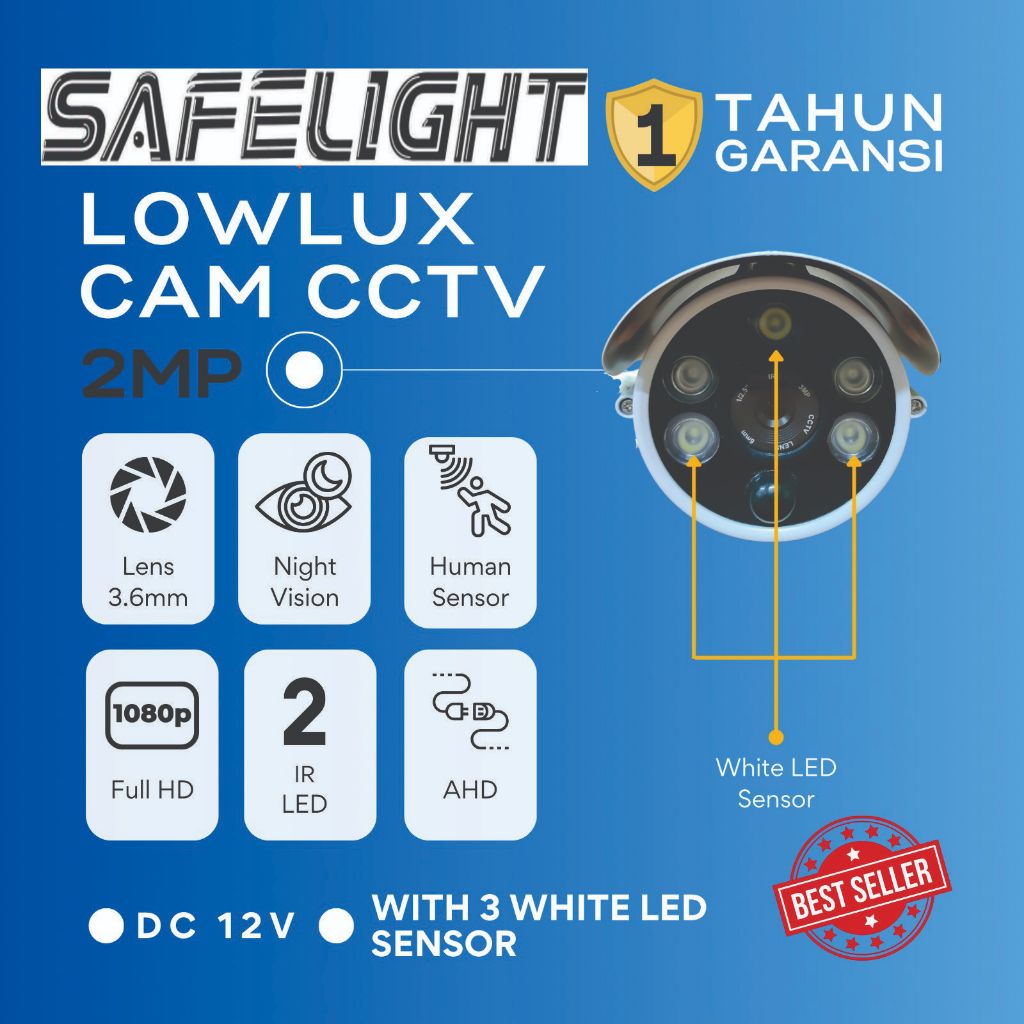 CCTV OUTDOOR1080P 2MP Camera CCTV Murah,CCTV Outdoor,Kamera CCTV,CCTV Gambar jelas Dan Bening ,Kamer