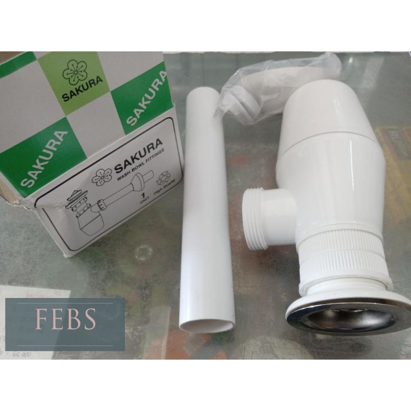 Sifon Wastafel / Botol PVC Sakura