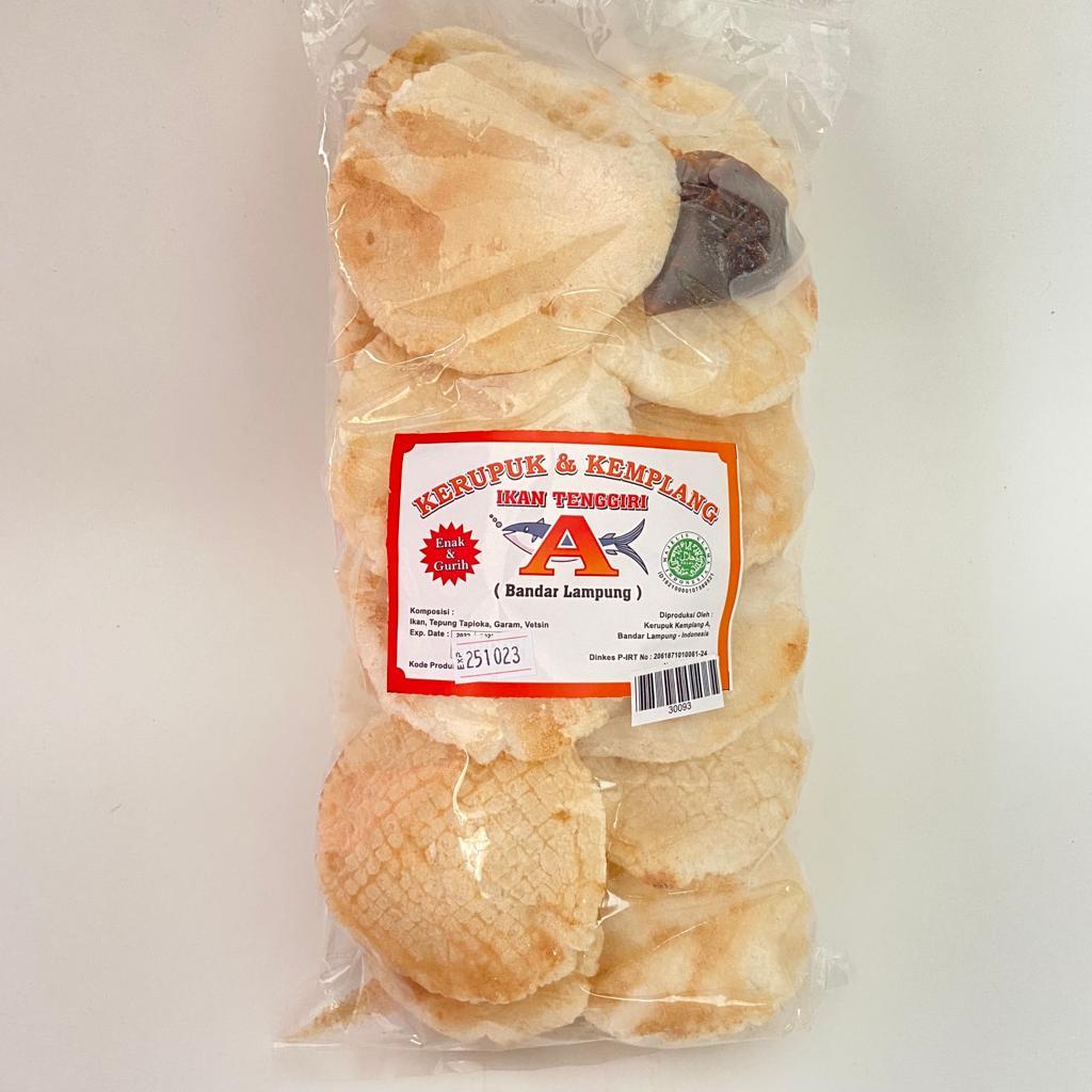 

Kerupuk Kemplang Ikan Tenggiri (A) 150 Gram