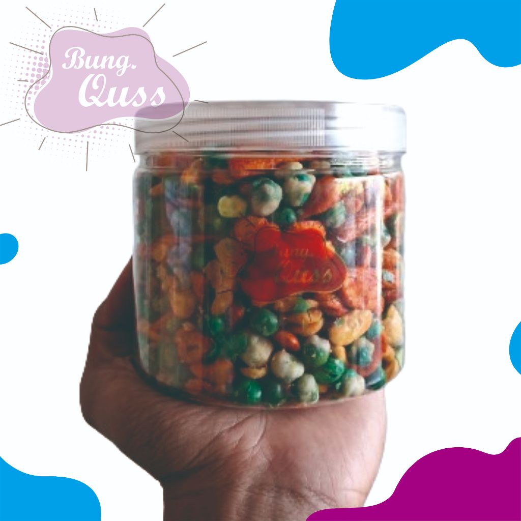 

Camilan Kacang Mix Bung Quss