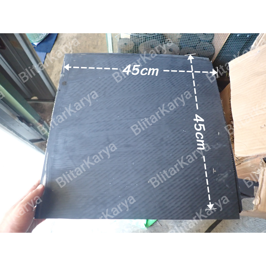 Karpet Lumpur Truck 45x45 Spakbor Eblek Slebor Mudguard Truck Anti Pecah Anti Sobek