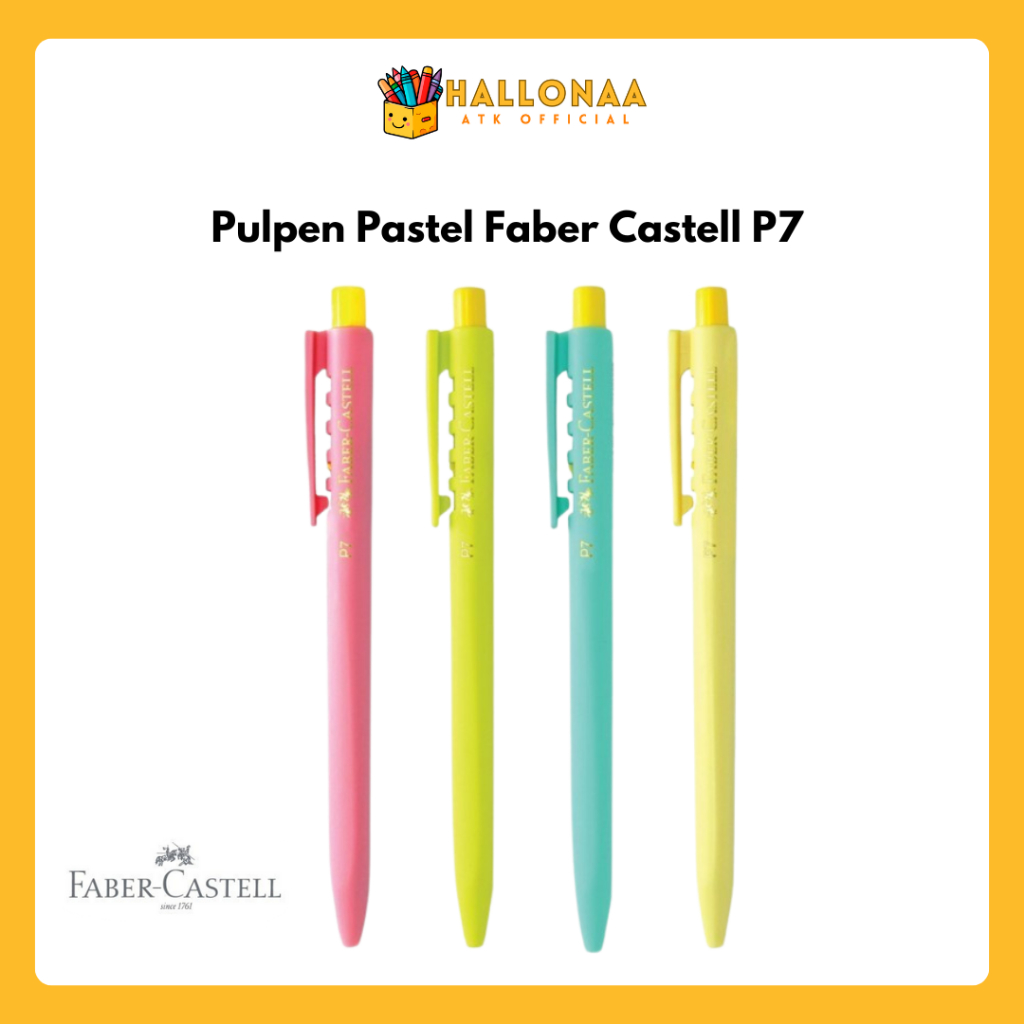 

Pulpen Faber-Castell P7 Pastel 0.7 mm Pen HALLONAASTORE