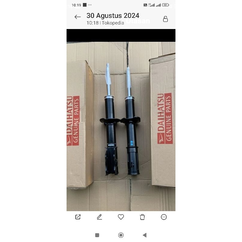 shockbreaker grandmax Luxio 2007-2019 ORIGINAL