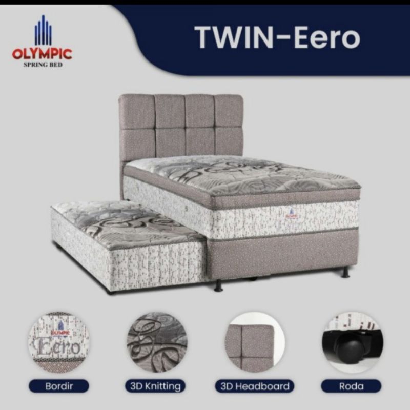 Olympic springbed set twinbed 2 in 1 eero 120