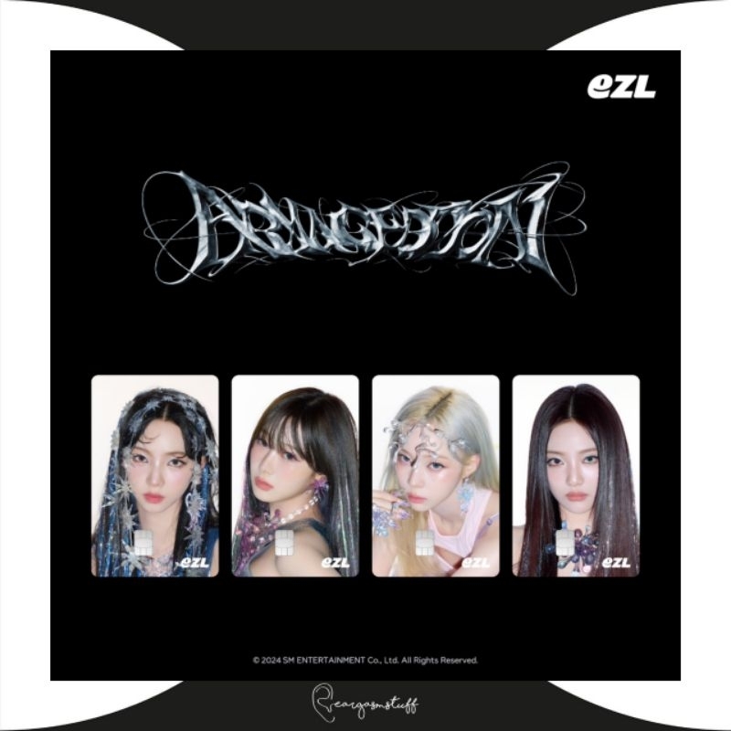 AESPA EZL CARD OFFICIAL MERCH/ MERCHANDISE/ MD