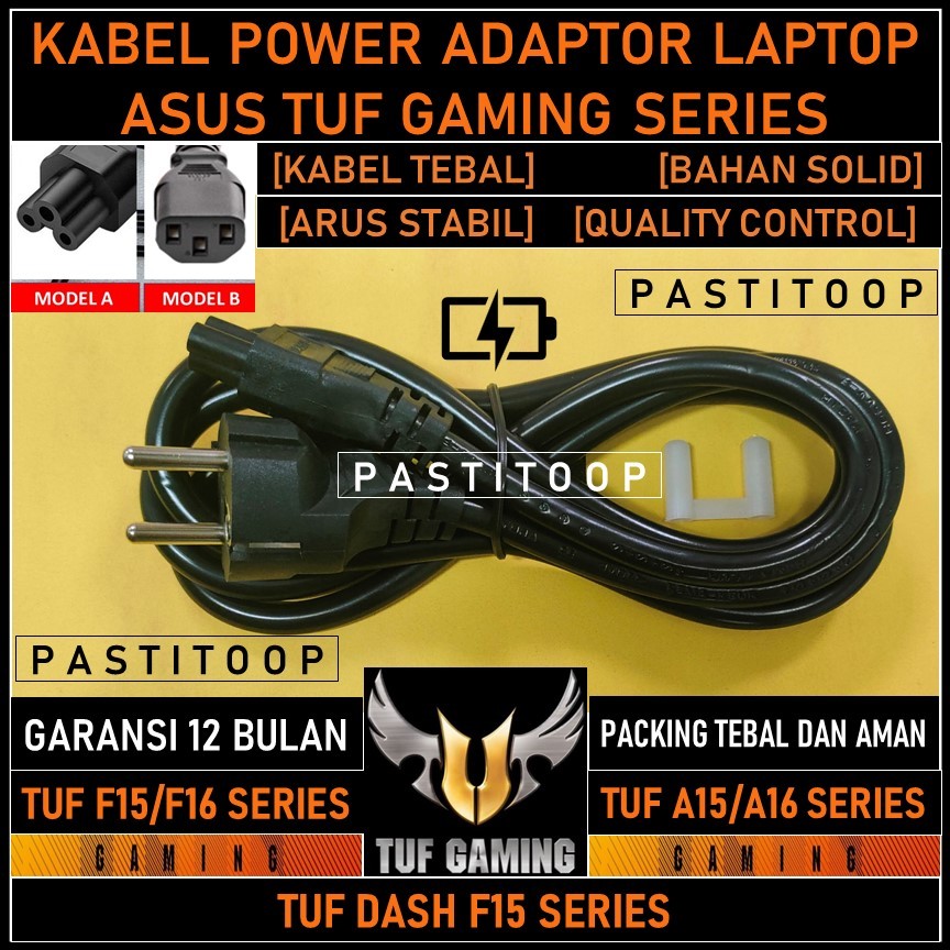 Kabel power laptop asus tuf dash f15 series terbaru