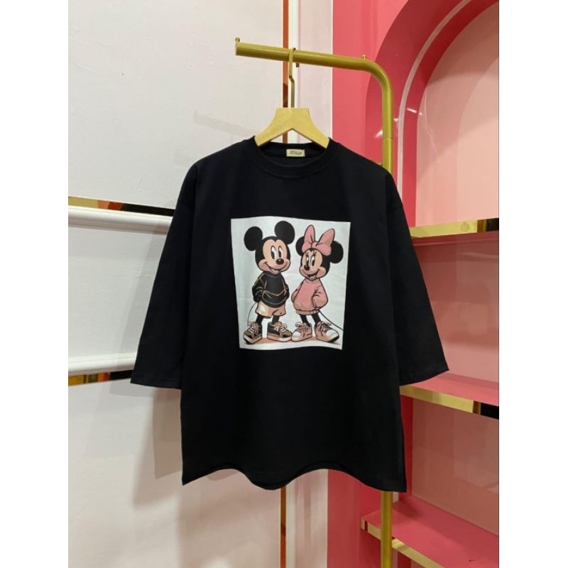 atasan kaos  oversize athayaa