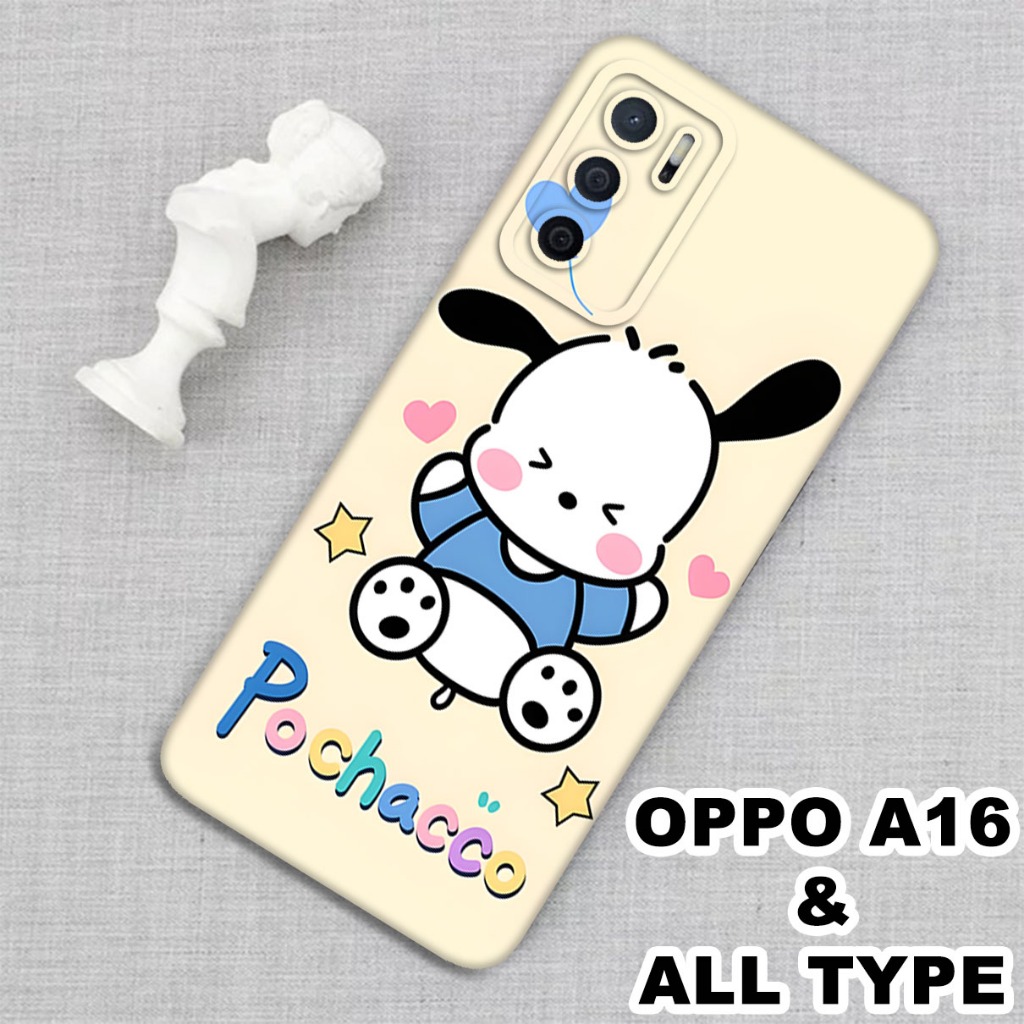 (GC17) Softcase karet Hp OPPO A16 | Case Lucu | Case OPPO A16 Silikon Tpu Pro Camera | Kesing OPPO A