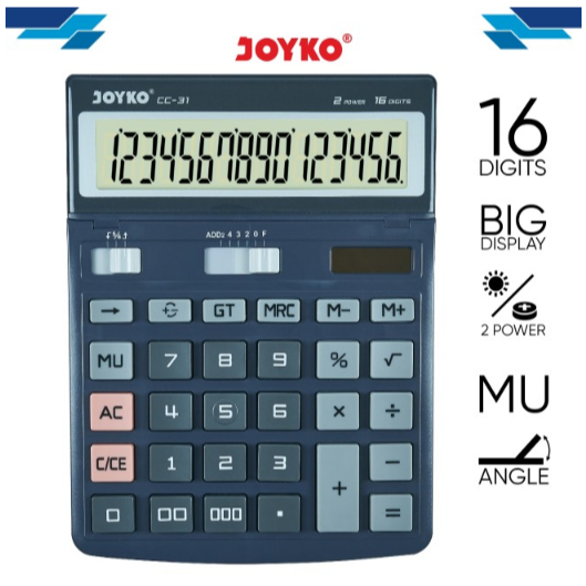 

Kalkulator Joyko CC-31 16 Digits/Calculator