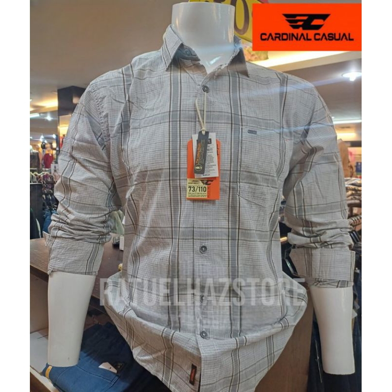 KEMEJA CARDINAL CASUAL ORIGINAL PRIA