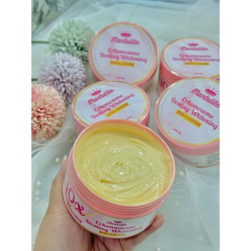 BODY LOTION CHROMOSOME DOSTING WHITENING / HB DOSTING MANTULITA / DOSTING CRHOMOSOME BPOM