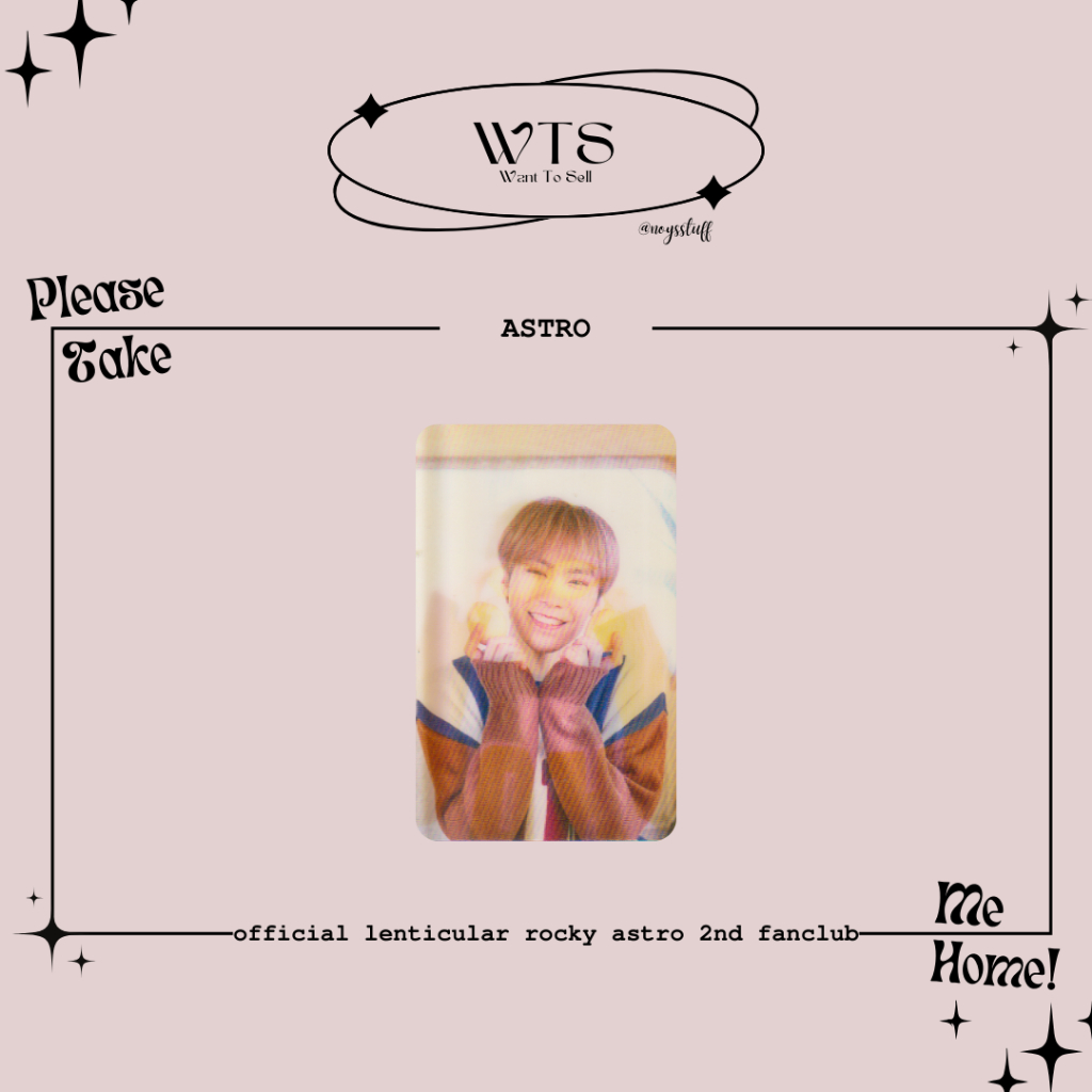 [astro] official lenticular rocky astro 2nd fanclub