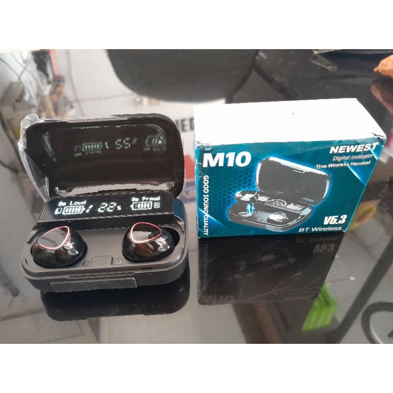 [AzamMediaPonsel] TWS M10 NEWEST V5.3 New