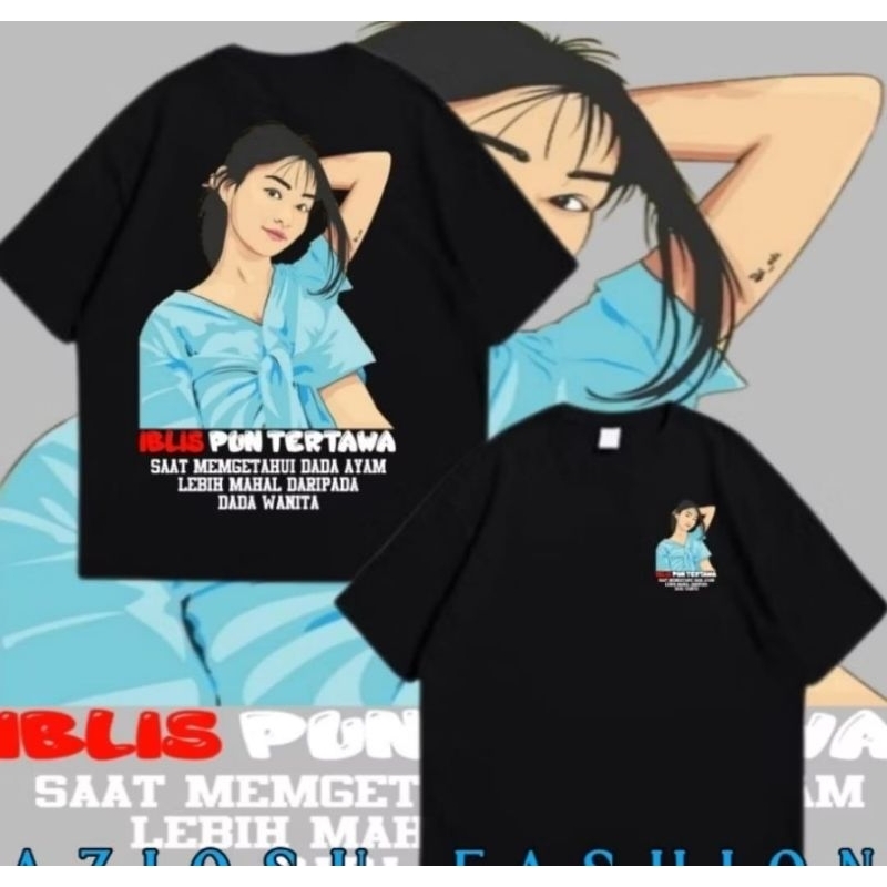 KAOS KATA-KATA IBLIS PUN TERTAWA