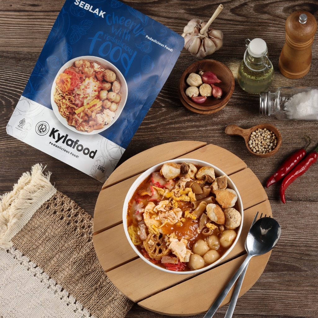 Seblak Instan Komplit Cilok Cuanki Viral Kylafood Basreng Sajodo