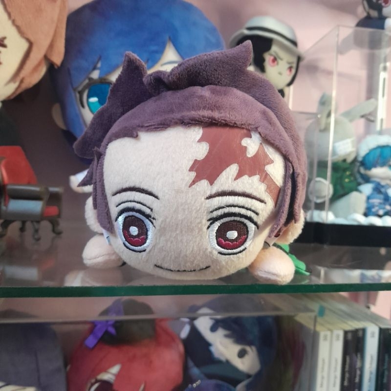 Nesoberi Tanjiro Kamado Baring Demon Slayer Kimetsu no Yaiba Nuigurumi Plush Boneka