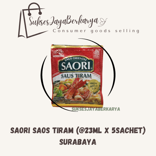 

Saori Saos Tiram rentengan (@23ml x 5sachet)/ Saori Saos tiram renteng murah surabaya