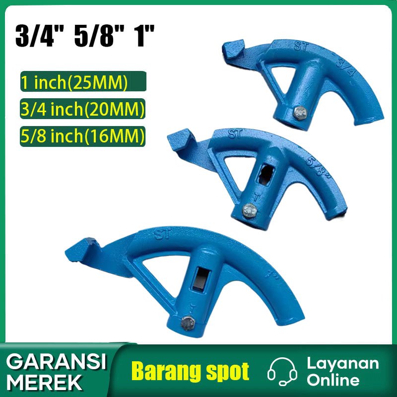 16mm - 20mm - 25mm Tabung Manual Bending Pipa / Pipe Bender / Mesin Bending Pipa 3/4 Inch 5/8 Inch 1