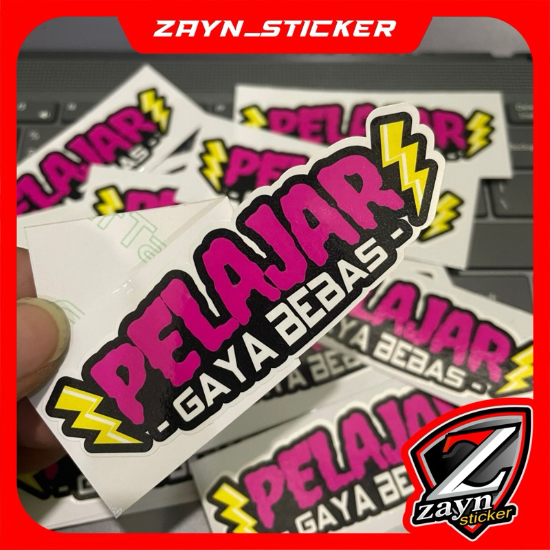 

sticker viral pelajar gaya bebas 025