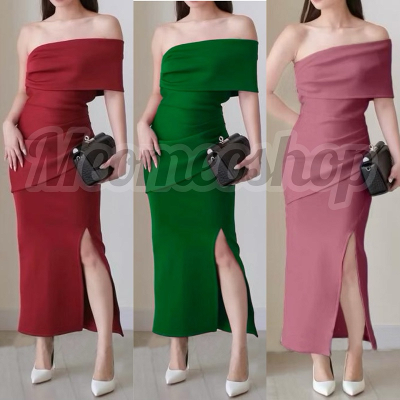 Dress Scuba One Shoulder Mahalini
