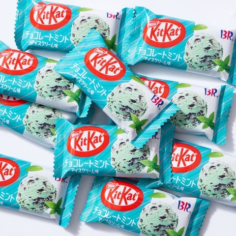 

Kitkat Baskin Robbins Chocolate Mint Flavor Menu Satuan Per pcs