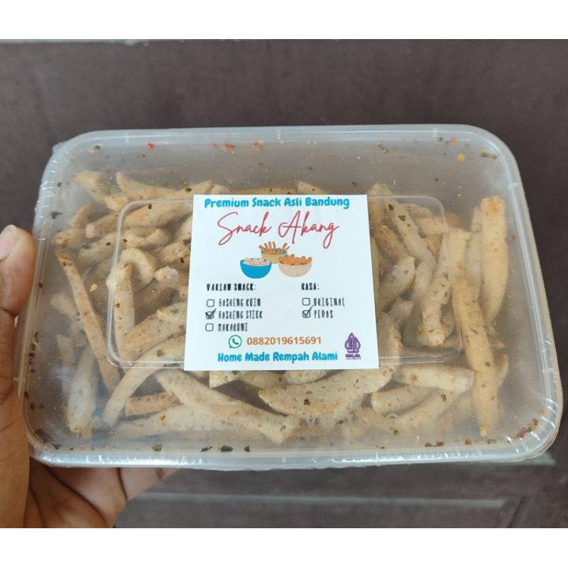 

Basreng Stik Pedas Daun Jeruk 150 gram