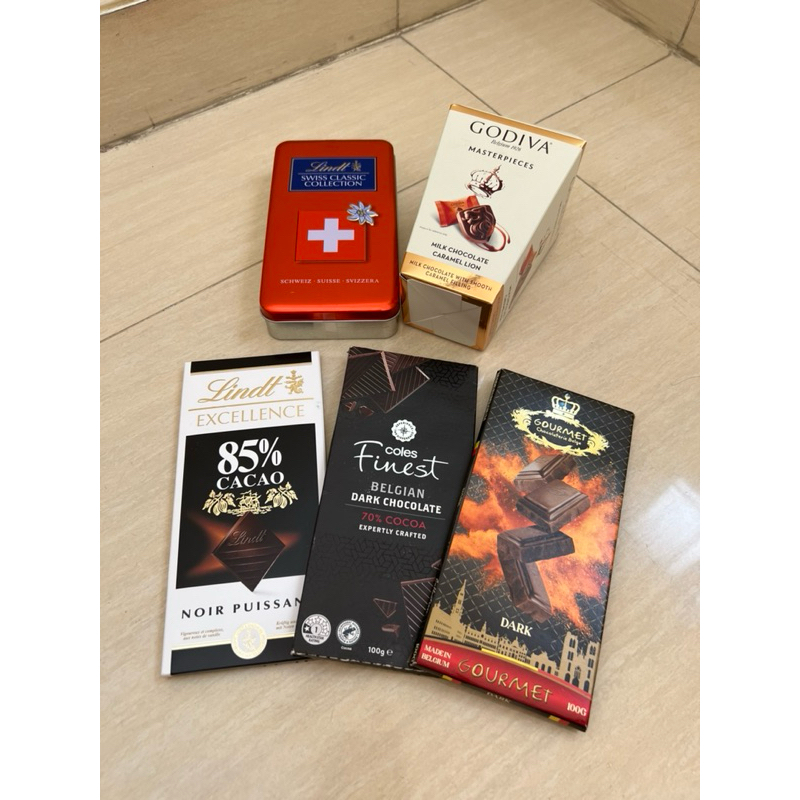 

Lindt Godiva Gourmet Coles Chocolate | Handcarry Belgium Swiss Australia