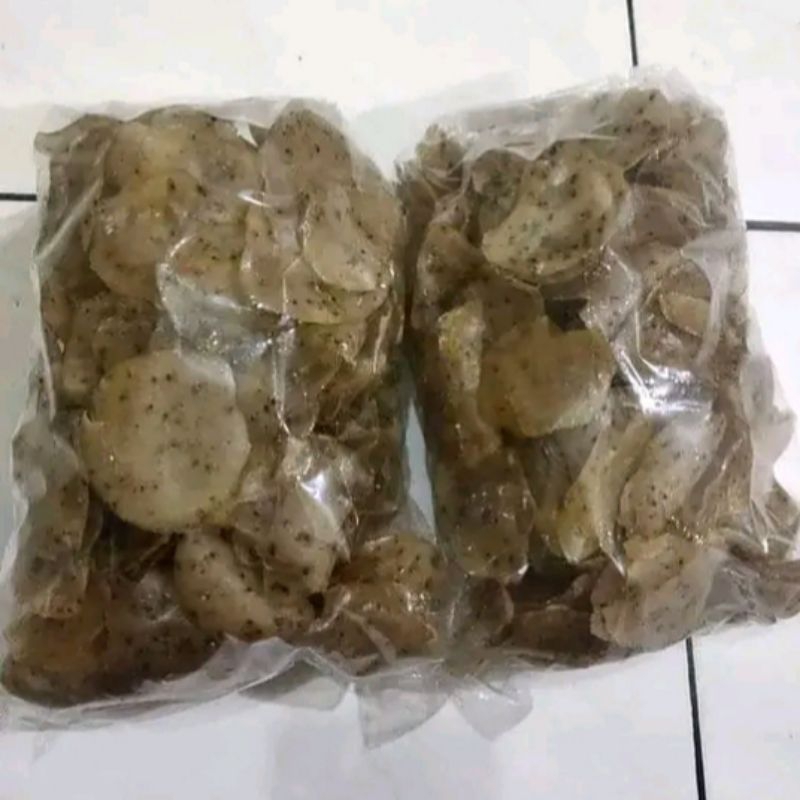 

Krupuk Kupang Mentah Gurih rencah Khas Sidoarjo Blongdowo