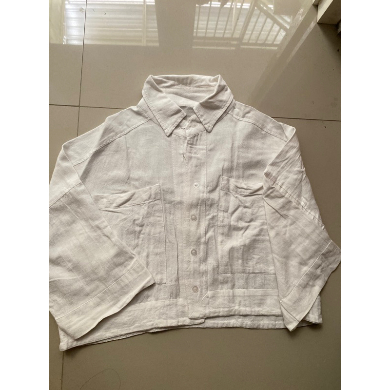 PRELOVED | kemeja linen