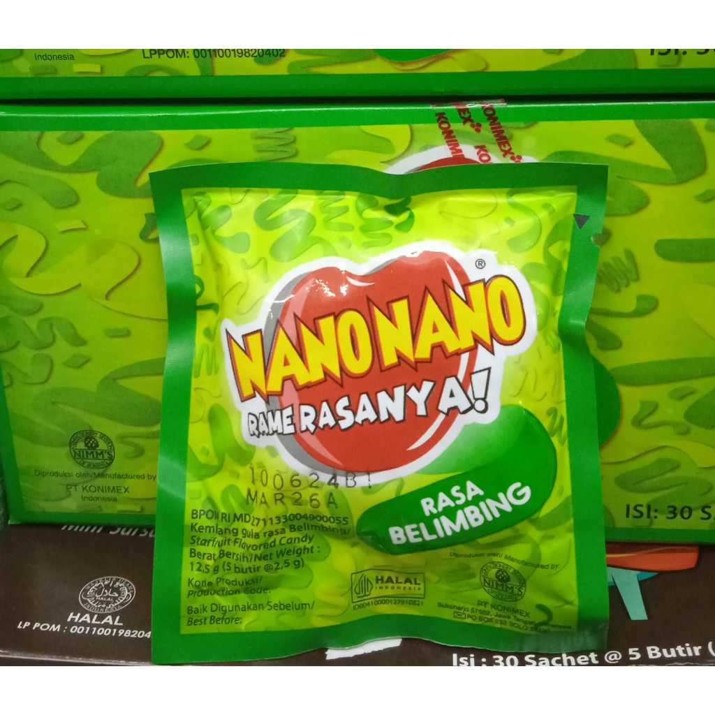 

PERMEN NANO NANO SACHET RASA BELIMBING