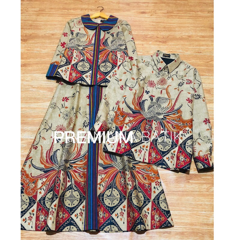 COUPLE MAMA PAPA BATIK CIREBON