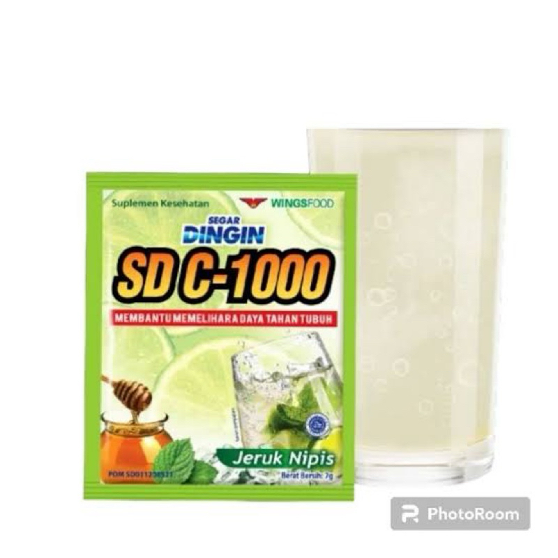 

SD C-1000 SEGAR DINGIN SACHET ISI 12