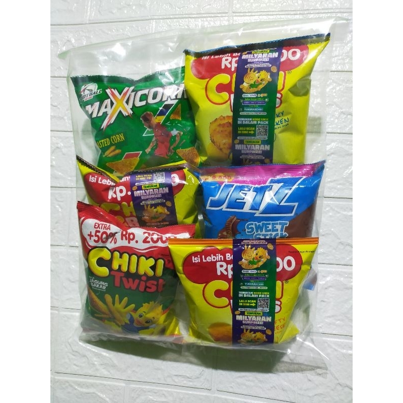 

Promo Paket Snack Chiki Murah Meriah
