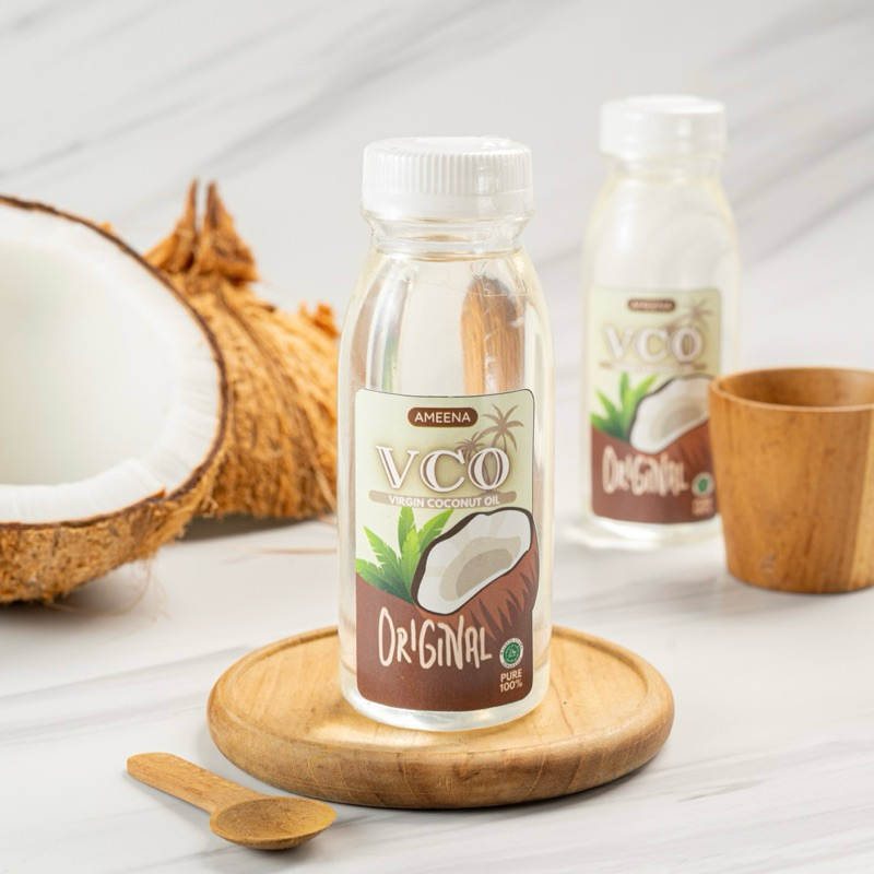 

[ MINI VCO ] Pure Extra Virgin Coconut Oil 100ml - Ameena Minyak Kelapa Murni 100%