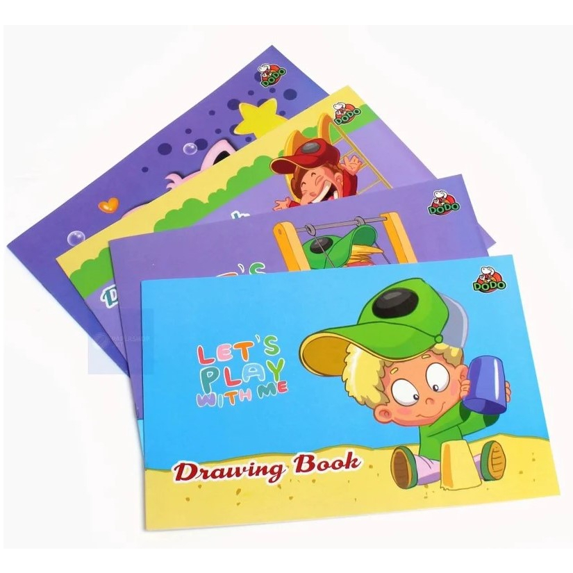

DODO Buku Gambar A4 Tersedia 1 Pack (10 Pcs) / 5 Pcs / 2 Pcs