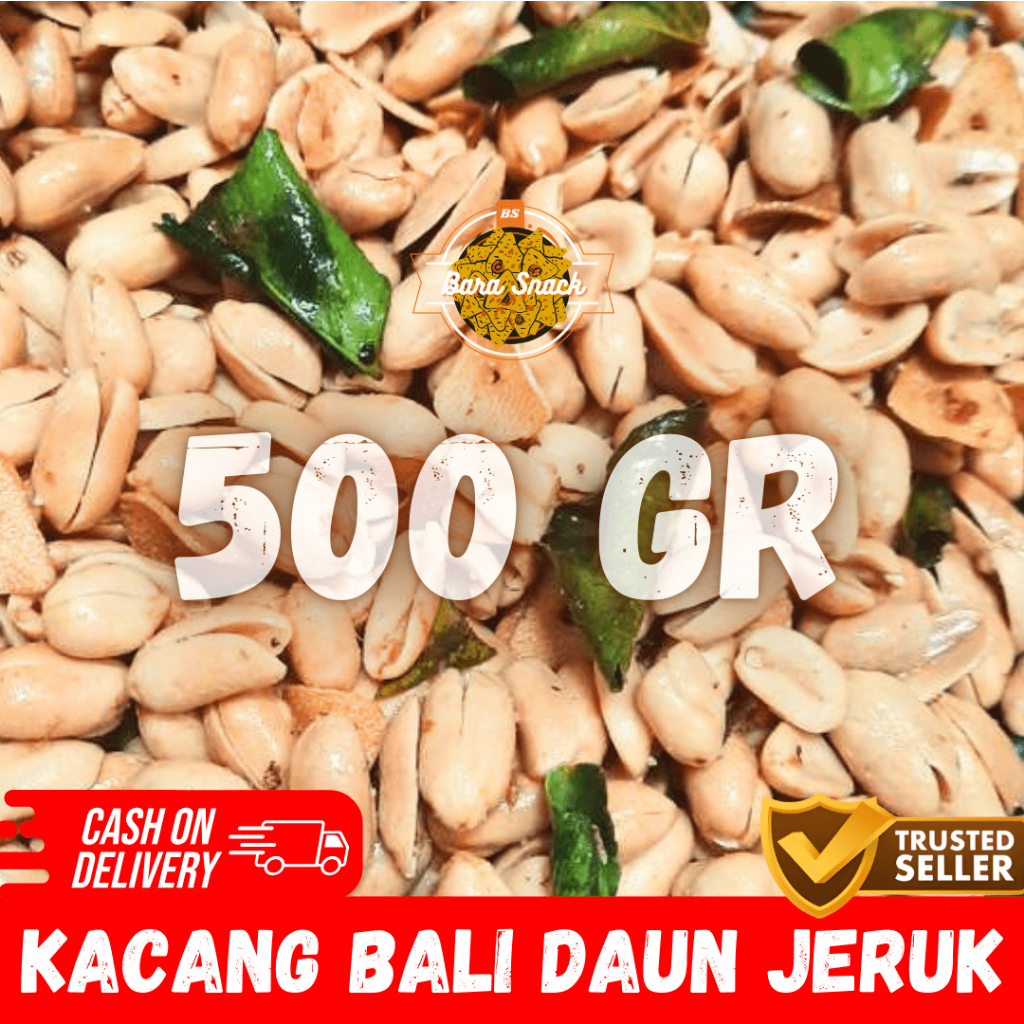 

[ 500gr ] Kacang Bali Premium Cap Topnutz / Kacang Bawang Gurih / Camilan Snack Kiloan Murah -B