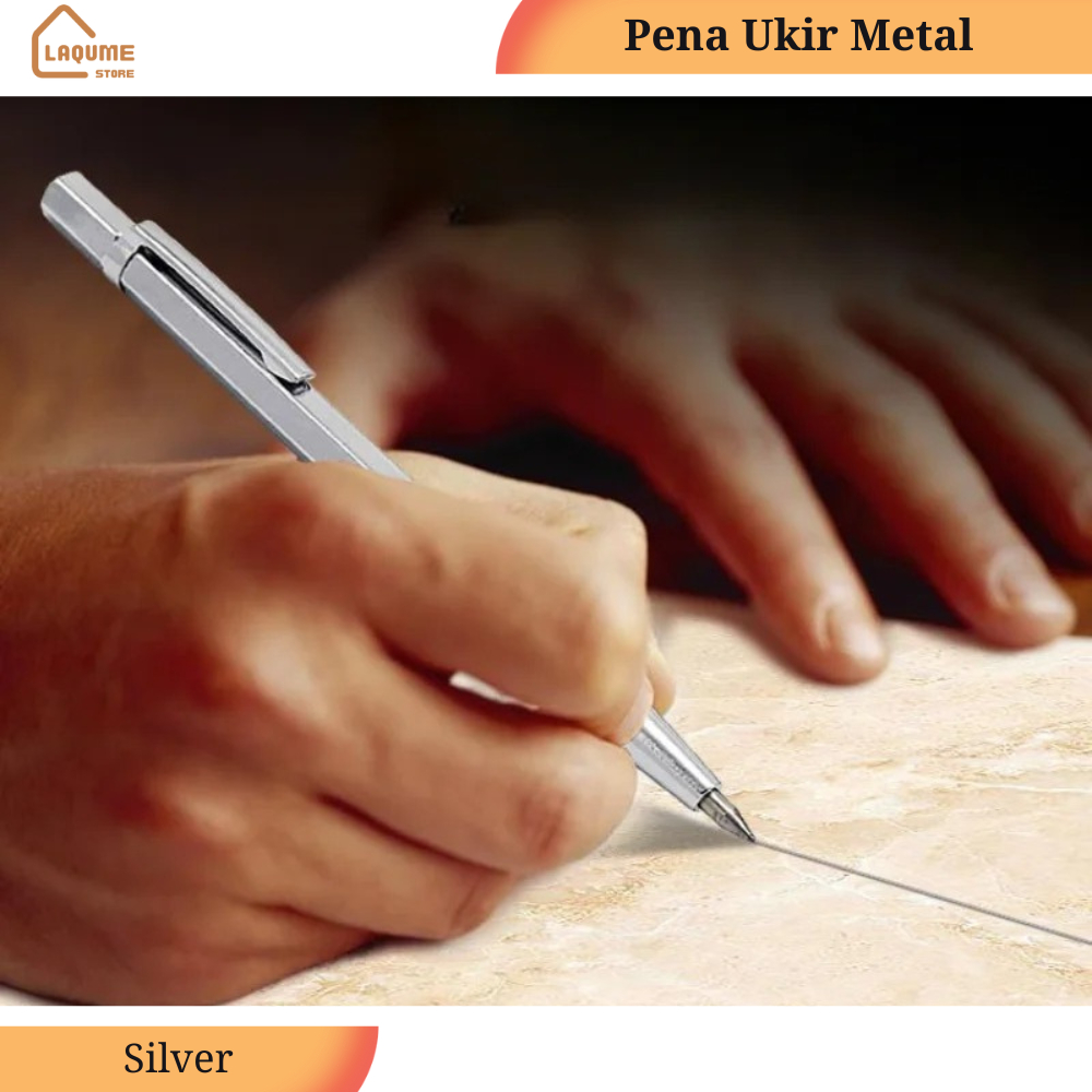 Pena Ukir Metal Scriber Tungsten Carbide Tip Diamond Metal Engraving Pen