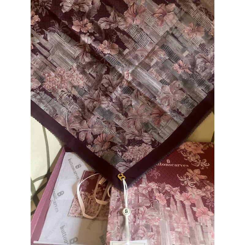 Malaya Buttonscarves new ori