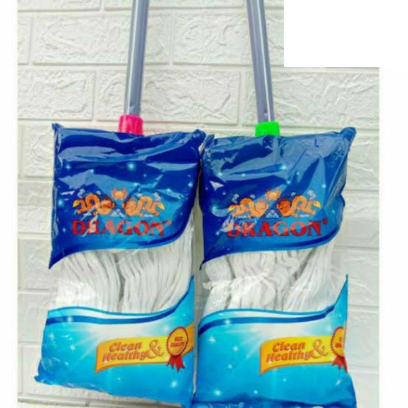 DRAGON Pel lantai/Alat pel lantai dragon segi medium ( M )